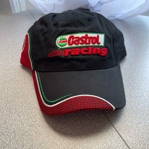 Vintage Castrol Racing Adjustable Cotton Baseball Hat